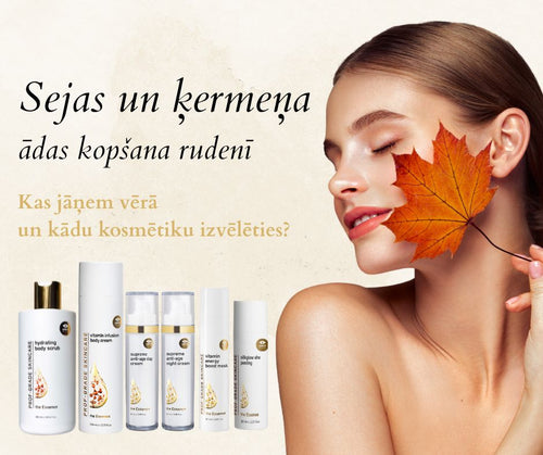 Kāpēc rudenī āda kļūst sausāka un jutīgāka?