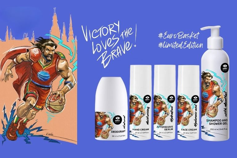 GMT BEAUTY presents a Limited Edition product line for EuroBasket fans