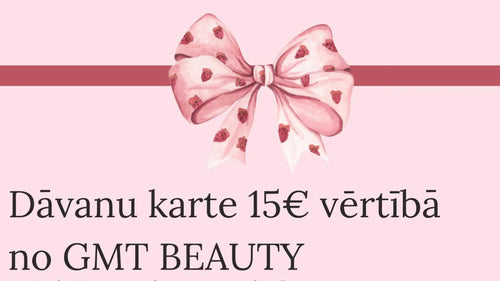 ❤️ Dalies savā stāstā un saņem dāvanu no GMT BEAUTY!